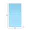 Flash Furniture Capri Comfortable Sleep 2 Inch Cooling Gel Infused 5-Zone Twin XL Memory Foam Mattress Topper HLC-5ZONE-TWINXL-2-GG - alternate 5